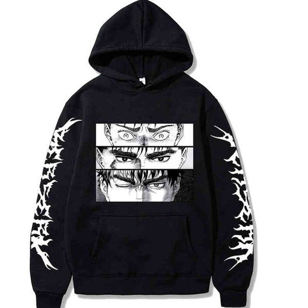men's hoodies sweatshirts berserk anime hoodie men women harajuku guts three forms of eyes manga sweatshirts oversized long sleeved pul, Black
men's hoodies sweatshirts berserk anime hoodie men women harajuku guts three forms of eyes manga sweatshirts oversized long sleeved pul, Black