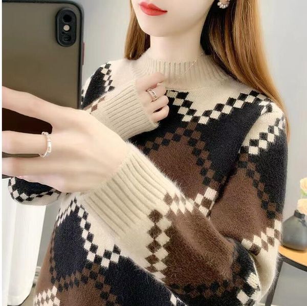 knit designer cardigans knitted loose coat double letter printed ladies outer wear thick streetwear, White;black
knit designer cardigans knitted loose coat double letter printed ladies outer wear thick streetwear, White;black