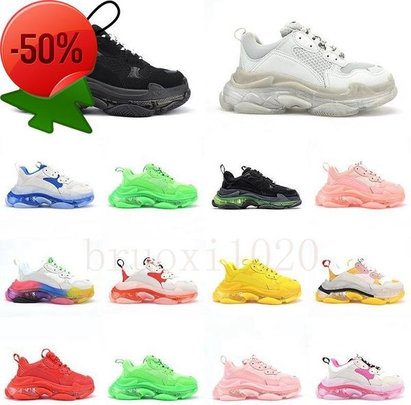 designer luxury paris triple s clear sole casual shoes black white red light pink old dad men fashion sneakers beige grey neon green women
designer luxury paris triple s clear sole casual shoes black white red light pink old dad men fashion sneakers beige grey neon green women