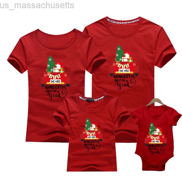 family matching outfits christmas dad mom kids printing t-shirt baby romper cotton father mother son daughter clothes christmas family match, Blue
family matching outfits christmas dad mom kids printing t-shirt baby romper cotton father mother son daughter clothes christmas family match, Blue