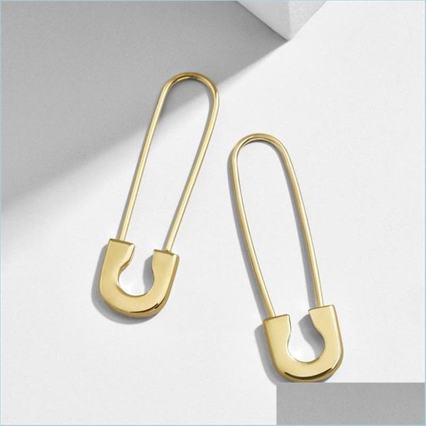 hoop huggie gift women earring latest new design safety pin shape ear wire gold plated trendy gorgeous exquisite jewelry drop delive dhfsw, Golden;silver
hoop huggie gift women earring latest new design safety pin shape ear wire gold plated trendy gorgeous exquisite jewelry drop delive dhfsw, Golden;silver