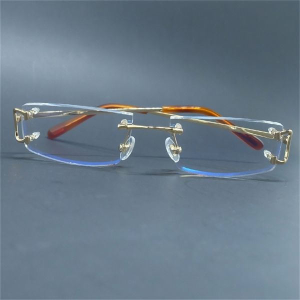 vintage rimless clear glasses men carter frames for fill prescription fashion eyeglasses women luxury eyewear frame, White;black
vintage rimless clear glasses men carter frames for fill prescription fashion eyeglasses women luxury eyewear frame, White;black
