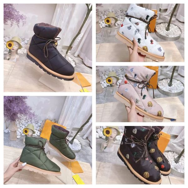 l and v ankle boots down shoes women old flower letter pillow comfort snow boot fur furry womens winter waterproof nylon flowers print lace, Black
l and v ankle boots down shoes women old flower letter pillow comfort snow boot fur furry womens winter waterproof nylon flowers print lace, Black