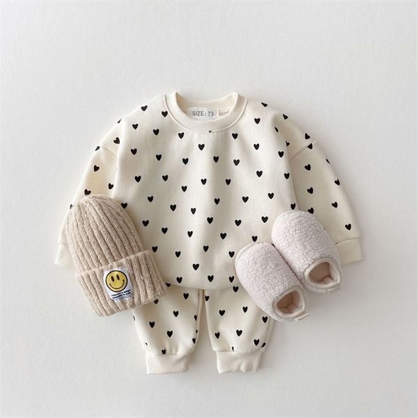 clothing sets korean spring baby girls clothing set fashion infant full heart luxury designer toddler boys hoodiepants suit 12months-2y 2209, White
clothing sets korean spring baby girls clothing set fashion infant full heart luxury designer toddler boys hoodiepants suit 12months-2y 2209, White