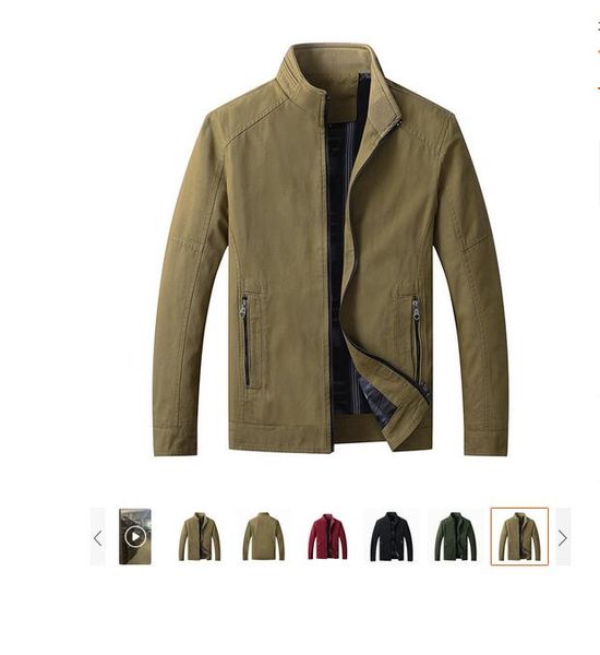 men jackets 2022 spring and autumn new men's casual korean version of stand-up collar jacket autumn thin pure cotton outerwear mm13llh5, Black;brown
men jackets 2022 spring and autumn new men's casual korean version of stand-up collar jacket autumn thin pure cotton outerwear mm13llh5, Black;brown