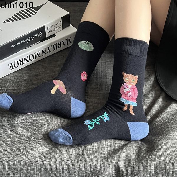men's south korea socks small fashion socks ab cartoon animal pure cotton female ins medium tube french style, Black
men's south korea socks small fashion socks ab cartoon animal pure cotton female ins medium tube french style, Black
