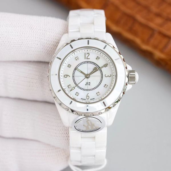 fashion elegant women's watch 33mm 956 612 mechanical movement mm ceramic strap sapphire crystal oyster perpetual designer luxury watch, Slivery;brown
fashion elegant women's watch 33mm 956 612 mechanical movement mm ceramic strap sapphire crystal oyster perpetual designer luxury watch, Slivery;brown
