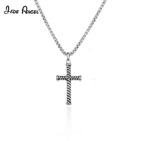 necklaces men woman designer jewelry cross pendant necklace sliver fashion classic twisted thread retro couple accessories, Silver
necklaces men woman designer jewelry cross pendant necklace sliver fashion classic twisted thread retro couple accessories, Silver