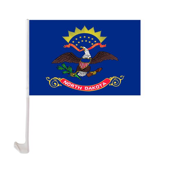 30x45cm north dakota car flag polyester uv protection window clip car decoration banner with flagpole
30x45cm north dakota car flag polyester uv protection window clip car decoration banner with flagpole