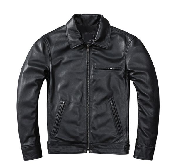 men s leather faux 100 natural genuine jacket men winter spring streetwear sheepskin coat man moto biker real jackets 220916, Black
men s leather faux 100 natural genuine jacket men winter spring streetwear sheepskin coat man moto biker real jackets 220916, Black