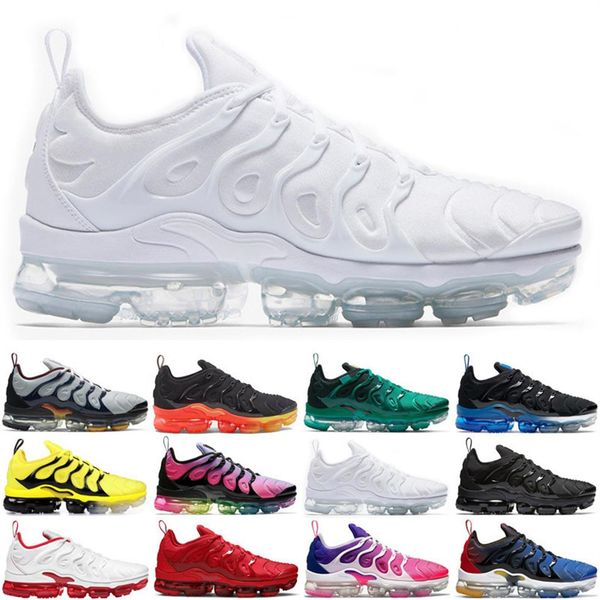 new arrival tn plus sneakers casual running shoes womens mens triple black royal blue pure platinum sports trainers321k
new arrival tn plus sneakers casual running shoes womens mens triple black royal blue pure platinum sports trainers321k