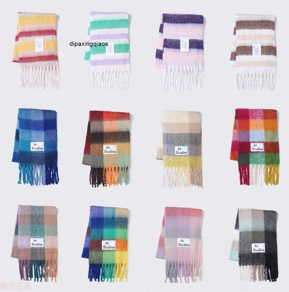 designer scarf acne sweden studios ac plaid color decoration plain universal printing shawl bib thickened in autumn and winter, Blue;gray
designer scarf acne sweden studios ac plaid color decoration plain universal printing shawl bib thickened in autumn and winter, Blue;gray
