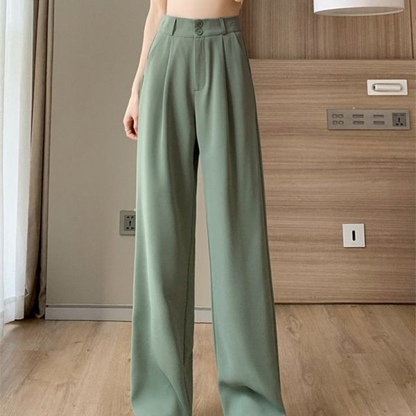 women's pants capris jielur summer loose ice silk suit pants fashion high waist wide leg pants simple black casual women trousers korea, Black;white
women's pants capris jielur summer loose ice silk suit pants fashion high waist wide leg pants simple black casual women trousers korea, Black;white