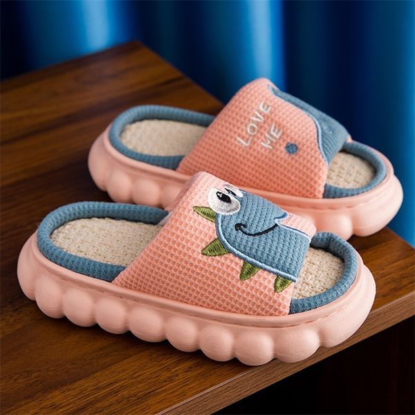 slippers autumn winter linen cartoon cute dinosaur thick bottom breathable home cotton comfy shoes non slip open toe 220915, Black
slippers autumn winter linen cartoon cute dinosaur thick bottom breathable home cotton comfy shoes non slip open toe 220915, Black