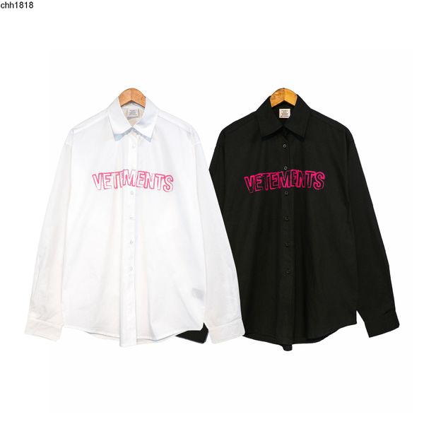 legal tide brand vetementss events letter printing men's and women's casual loose long sleeve white shirt, White;black
legal tide brand vetementss events letter printing men's and women's casual loose long sleeve white shirt, White;black