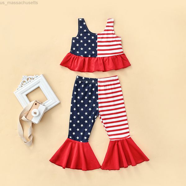 special occasions citgeett summer independence day kid baby girls pants set sleeveless camisole flare pants stripes star printed casual outf, Blue
special occasions citgeett summer independence day kid baby girls pants set sleeveless camisole flare pants stripes star printed casual outf, Blue