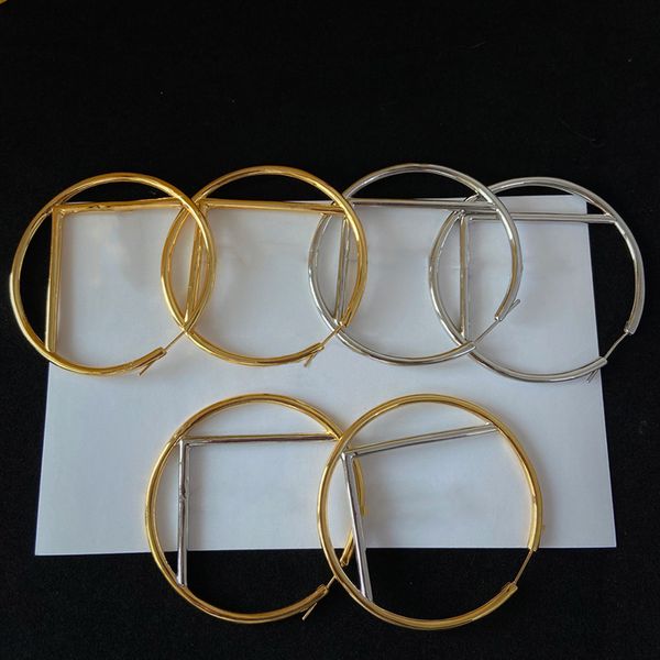 gold huggie hoop earrings jewelry designer earring for women pendant luxury earring 5cm big circle hoops silver wedding gift bride, Golden;silver
gold huggie hoop earrings jewelry designer earring for women pendant luxury earring 5cm big circle hoops silver wedding gift bride, Golden;silver