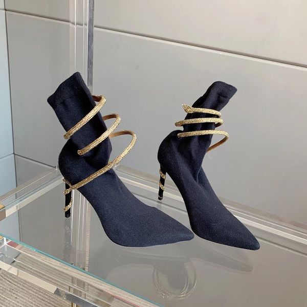rene caovilla high heel boots women sock boot snake strass stiletto wraparound ankle booties mid calf pull on elastic point toe stiletto des, Black
rene caovilla high heel boots women sock boot snake strass stiletto wraparound ankle booties mid calf pull on elastic point toe stiletto des, Black