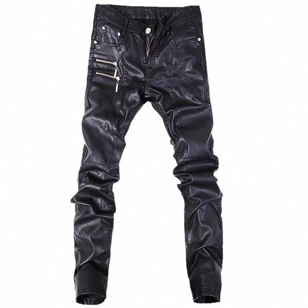 new fashion men leather pants skinny motorcycle straight jeans casual trousers size 28-36 a103 g0ix#, Blue
new fashion men leather pants skinny motorcycle straight jeans casual trousers size 28-36 a103 g0ix#, Blue
