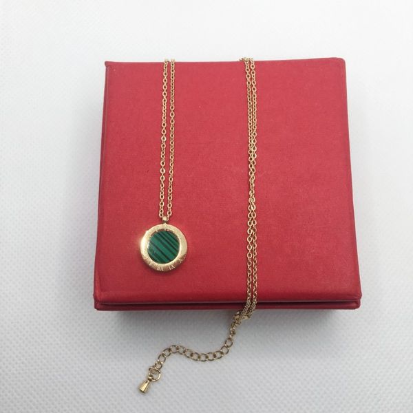 designer ladies necklace luxury charm green shell pendant girl valentine's day christmas gift 316l jewelry, Silver
designer ladies necklace luxury charm green shell pendant girl valentine's day christmas gift 316l jewelry, Silver