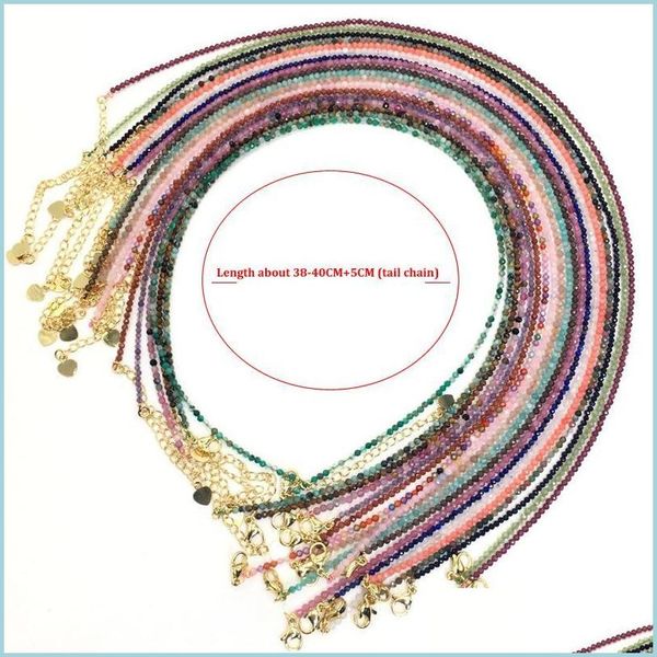 chokers chokers fashion faceted gemstones 2-m beads necklace pink quartz crystal tourmaline lapis lazi choker men female jewelry part dhqe7, Golden;silver
chokers chokers fashion faceted gemstones 2-m beads necklace pink quartz crystal tourmaline lapis lazi choker men female jewelry part dhqe7, Golden;silver