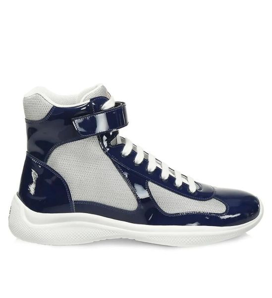 pop americas cup high-sneakers shoes men casual shoes walking rubber sole men's sports mesh fabric patent leather outdoor trainers lace, Black
pop americas cup high-sneakers shoes men casual shoes walking rubber sole men's sports mesh fabric patent leather outdoor trainers lace, Black