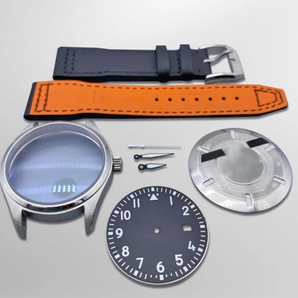 watch case for mark iviii 18 fit to 2892 movement watch parts assemble watches, Slivery;brown
watch case for mark iviii 18 fit to 2892 movement watch parts assemble watches, Slivery;brown