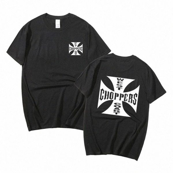 men's t-shirts summer fashion loose t shirt west choppers print men women streetwear o-neck t-shirt casual cotton short sleeve tshirt x, White;black
men's t-shirts summer fashion loose t shirt west choppers print men women streetwear o-neck t-shirt casual cotton short sleeve tshirt x, White;black