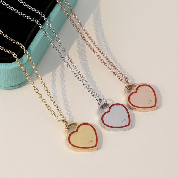 luxury brand love necklaces silver gold rose-gold color heart pendant women elegant neck jewelry accessories come with box
luxury brand love necklaces silver gold rose-gold color heart pendant women elegant neck jewelry accessories come with box