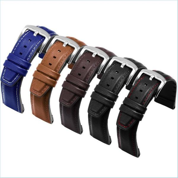 watch bands 22mm leather andsile 2in 1 band black brown blue bracelet suitable for huawei gt/pro smart watch accessories dr watches2022 dhfz
watch bands 22mm leather andsile 2in 1 band black brown blue bracelet suitable for huawei gt/pro smart watch accessories dr watches2022 dhfz