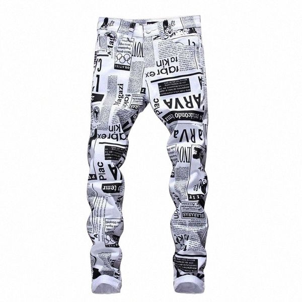 men's pants mens designer pencil jeans letter printed white denim fashion club clothing for male hip hop skinny jeans1 c7ta#, Black
men's pants mens designer pencil jeans letter printed white denim fashion club clothing for male hip hop skinny jeans1 c7ta#, Black