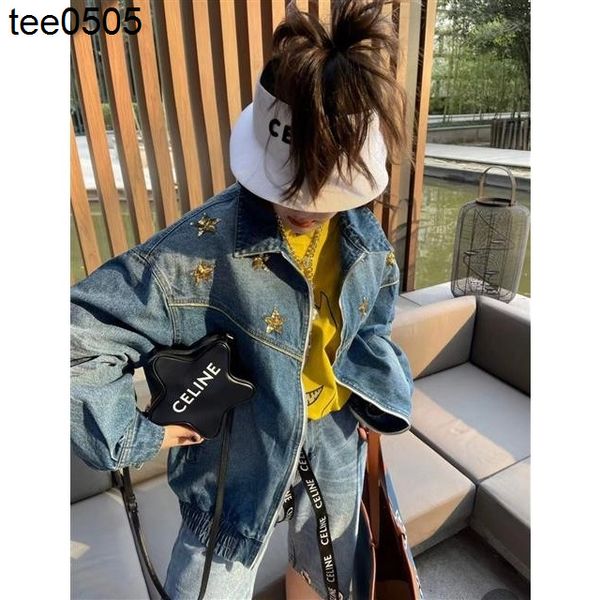 men's jackets chaopai 22 summer new fashion design star diamond sequin embroidery denim coat women's casual loose style, Black;brown
men's jackets chaopai 22 summer new fashion design star diamond sequin embroidery denim coat women's casual loose style, Black;brown