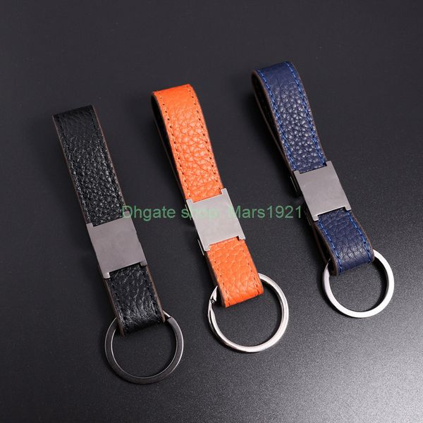 2023 key chain buckle car keychain handmade leather designers keychains men women bag pendant accessories 6 color, Silver
2023 key chain buckle car keychain handmade leather designers keychains men women bag pendant accessories 6 color, Silver