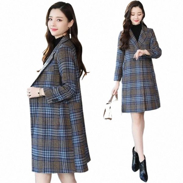women's trench coats coat for women korean fashion full plaid outerwear ladies single-breasted casual 2021 autumn winter long female v8, Tan;black
women's trench coats coat for women korean fashion full plaid outerwear ladies single-breasted casual 2021 autumn winter long female v8, Tan;black