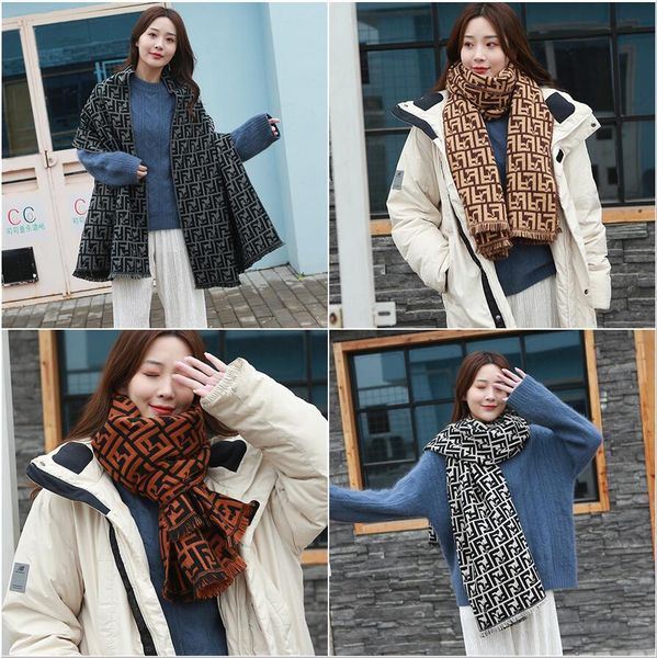 fashion needle designer scarf winter woman cashmere scarves women shawls big letter print 55x185cm
fashion needle designer scarf winter woman cashmere scarves women shawls big letter print 55x185cm