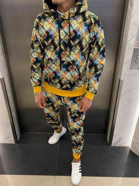men's tracksuits men's sets stripe jacket pants plaid sports slim tracksuit 3d printing zipper two-piece set fashion tracksuits t2, Gray
men's tracksuits men's sets stripe jacket pants plaid sports slim tracksuit 3d printing zipper two-piece set fashion tracksuits t2, Gray