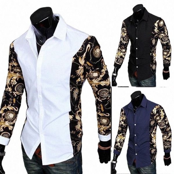 new 2016 black and gold dress shirts baroque printed white shirt men summer outfits camisas slim fit chemise clothes china w25s#, White;black
new 2016 black and gold dress shirts baroque printed white shirt men summer outfits camisas slim fit chemise clothes china w25s#, White;black