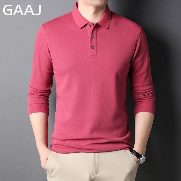 men s polos gaaj brand mens shirt 100 cotton long sleeve plain solid spring autumn korean fashion clothing button collar man 220916, White;black
men s polos gaaj brand mens shirt 100 cotton long sleeve plain solid spring autumn korean fashion clothing button collar man 220916, White;black