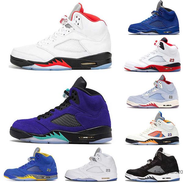 men basketball shoes 5 5s alternate grape blue suede fire red international flight laney royal metallic silver oreo space jam trainers, Black
men basketball shoes 5 5s alternate grape blue suede fire red international flight laney royal metallic silver oreo space jam trainers, Black