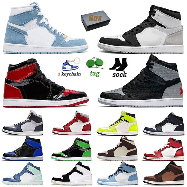 fashion og 1 jumpman 1s basketball shoes with box high denim patent bred white unn rebellionaire dark mocha grey fog off mens women
fashion og 1 jumpman 1s basketball shoes with box high denim patent bred white unn rebellionaire dark mocha grey fog off mens women