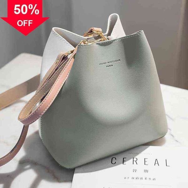design evening bag women bucket bag luxury shoulder crossbody handbag large capacity solid color bags new fashion casual msenger bag y220609
design evening bag women bucket bag luxury shoulder crossbody handbag large capacity solid color bags new fashion casual msenger bag y220609