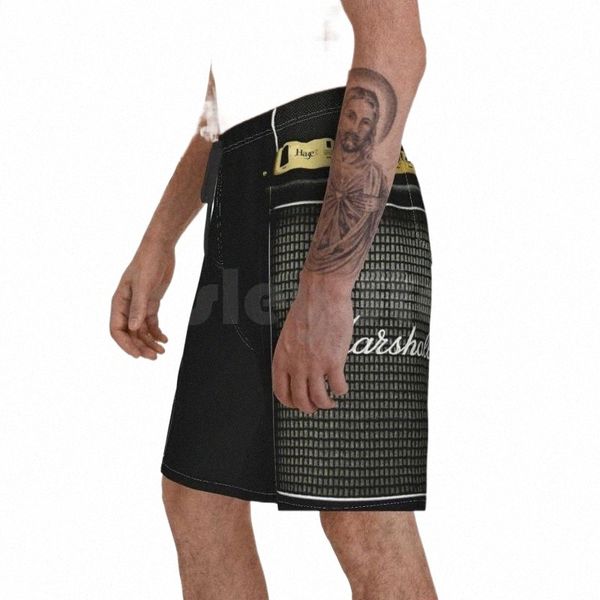 men's shorts black and gray color amp beach men pants swimwear retro vintage music ampmen's men'smen's h1rg#, White;black
men's shorts black and gray color amp beach men pants swimwear retro vintage music ampmen's men'smen's h1rg#, White;black
