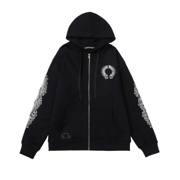 classic men's luxury jackets fashion sweatshirts brand ch zipper hoodies women men pullover hooded designer horseshoe sweater loose jac, Black;brown
classic men's luxury jackets fashion sweatshirts brand ch zipper hoodies women men pullover hooded designer horseshoe sweater loose jac, Black;brown