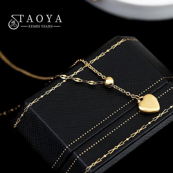 european and american simple heart-shaped stainless steel necklace for woman jewellery halloween party girls clavicle chain, Silver
european and american simple heart-shaped stainless steel necklace for woman jewellery halloween party girls clavicle chain, Silver