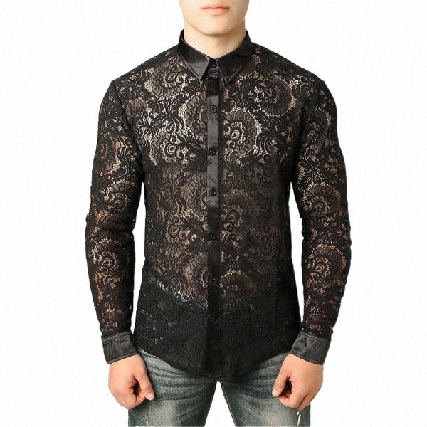 men's mesh see through fishnet clubwear shirts slim fit long sleeve lace shirt men party event prom transparent chemise 2xl 76cd#, White;black
men's mesh see through fishnet clubwear shirts slim fit long sleeve lace shirt men party event prom transparent chemise 2xl 76cd#, White;black