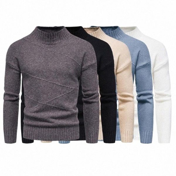 men's sweaters pullover casual half high collar slim ribbed cuff sweater stripe solid color fit autumnn winter bottoming s0md#, White;black
men's sweaters pullover casual half high collar slim ribbed cuff sweater stripe solid color fit autumnn winter bottoming s0md#, White;black