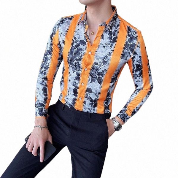 men's casual shirts autumn floral print shirt men fashion 2022 long sleeve slim fit dress streetwear social party blouse male g3yc#, White;black
men's casual shirts autumn floral print shirt men fashion 2022 long sleeve slim fit dress streetwear social party blouse male g3yc#, White;black