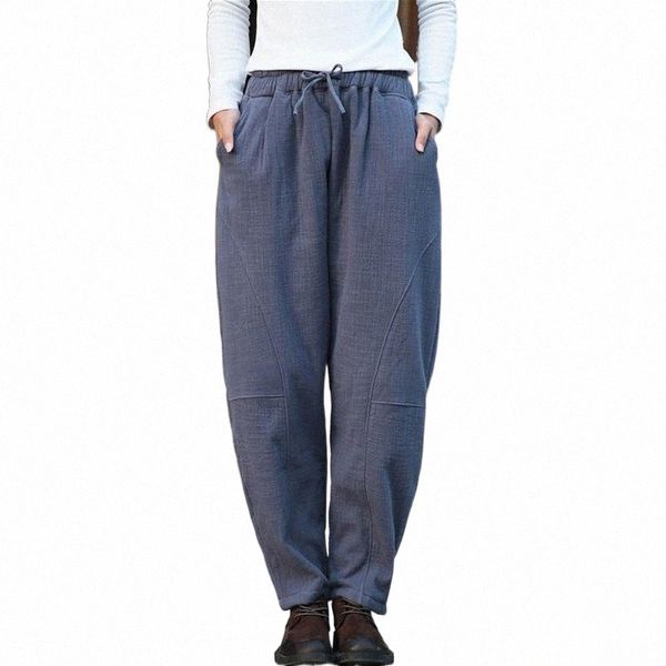 women's pants & capris johnature women winter fleece warm thick cotton linen trouser elastic waist solid color 2021 vintage patchwork u, Black;white
women's pants & capris johnature women winter fleece warm thick cotton linen trouser elastic waist solid color 2021 vintage patchwork u, Black;white