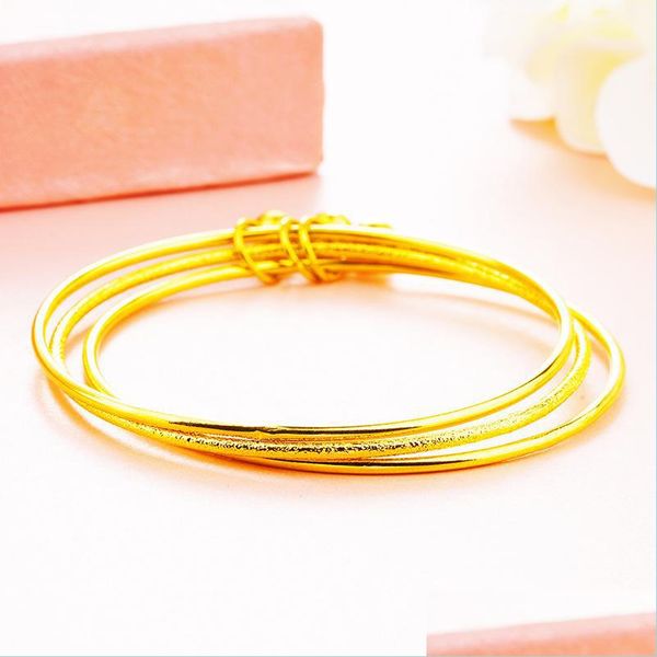 bangle girls thin 3pcs bangles set bracelet 18k gold women wedding couple jewelry factory wholesale 141 u2 drop delivery dhseller2010 dhepb, Black
bangle girls thin 3pcs bangles set bracelet 18k gold women wedding couple jewelry factory wholesale 141 u2 drop delivery dhseller2010 dhepb, Black
