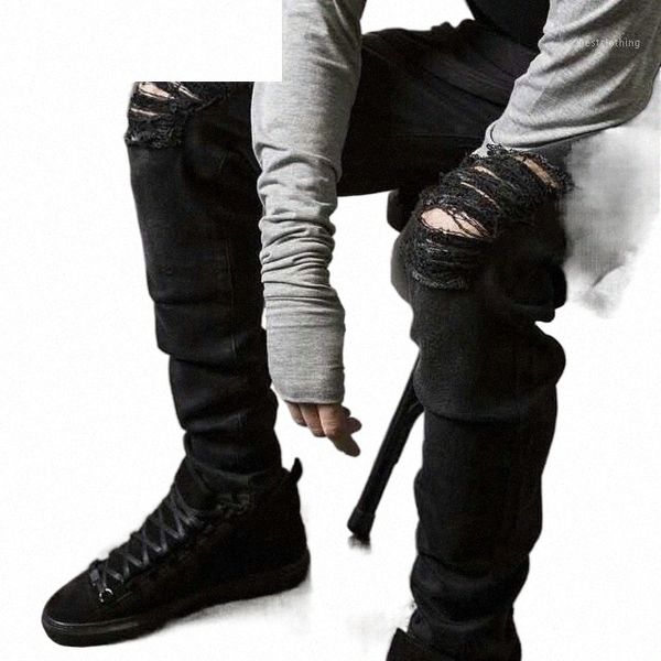 men's jeans fashion mens straight slim fit biker pants distressed skinny ripped destroyed denim washed hiphop trousers black1 s2bz#, Blue
men's jeans fashion mens straight slim fit biker pants distressed skinny ripped destroyed denim washed hiphop trousers black1 s2bz#, Blue